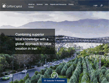 Tablet Screenshot of griffoncapital.com